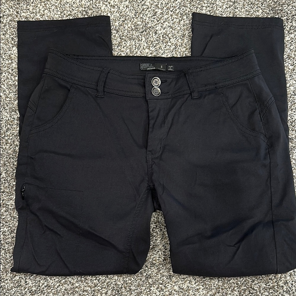 Prana Midnight Black Straight Leg Pants - Short